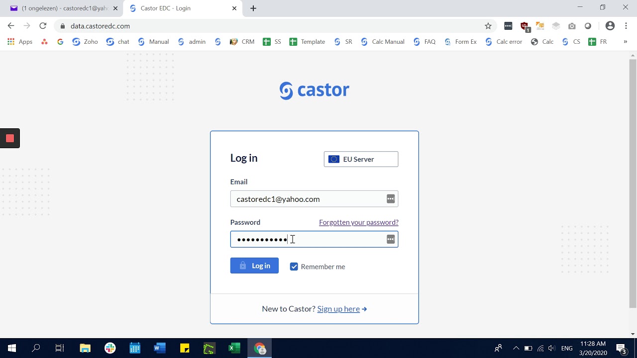 Capturing data in Castor eCRFs for COVID-19 - YouTube