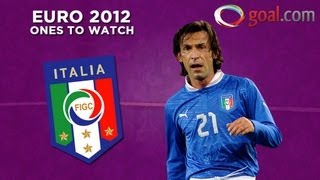 Andrea Pirlo - Italy's key player at the Euros