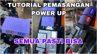 TUTORIAL PEMASANGAN POWER UP FR POWER DI MOTOR JUPITER Z