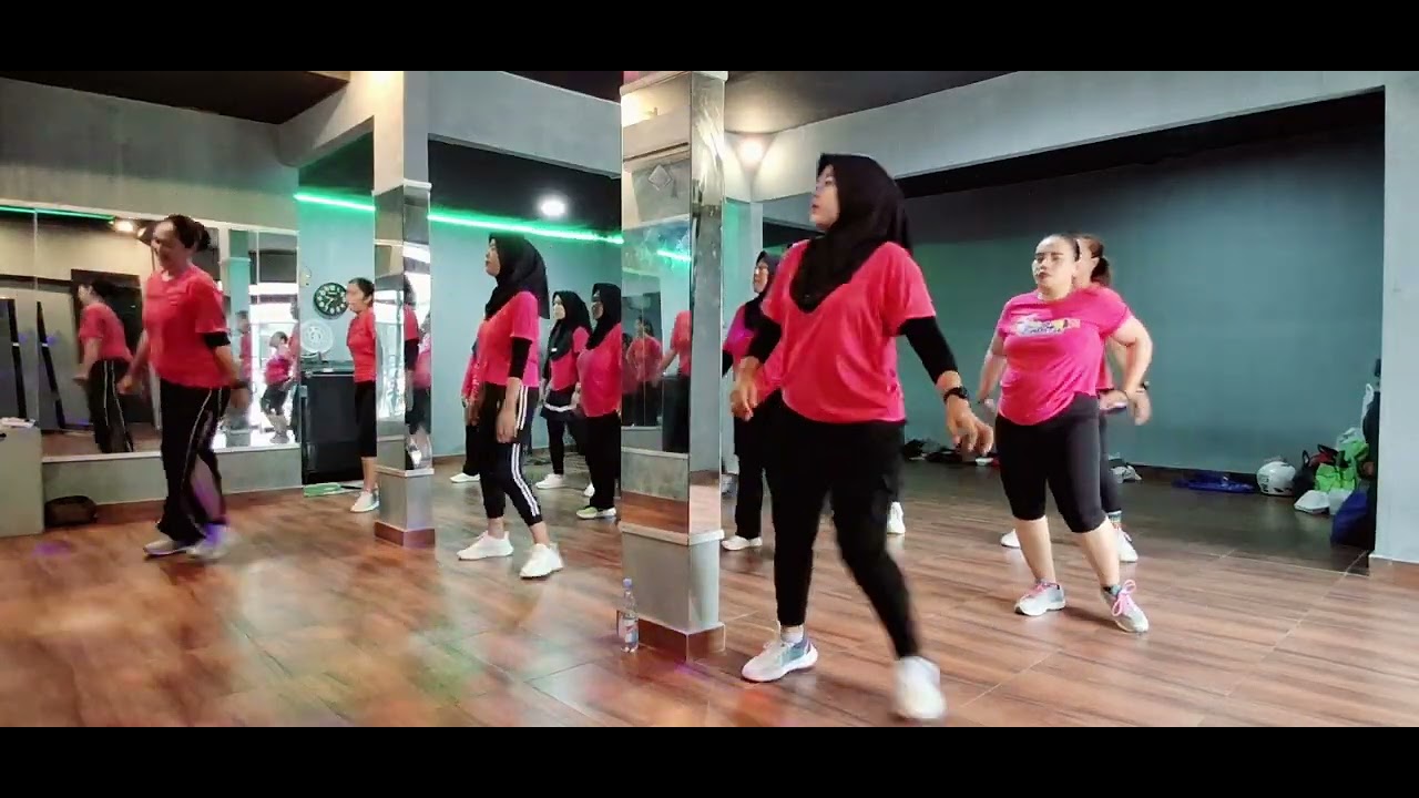 Aerobik pemula dc pink 