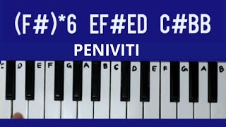Peniviti Song Piano cover || Keyboard tutorials || Telugu songs Piano tutorials