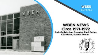 WBEN Radio, 930AM, News Montage, Circa 1971-1972, Buffalo, New York