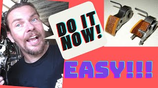 Harley twin cam chain tensioner check at home DIY step by step