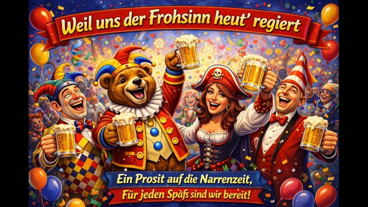 Weil uns der Frohisnn heut`regiert