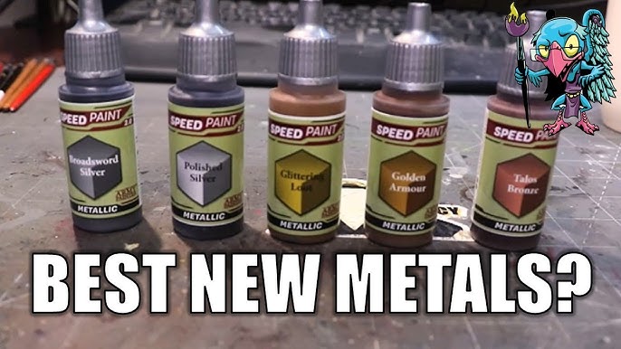 The Ecstasy of Gold — Army Painter Speedpaint Metallics 2.0 Review