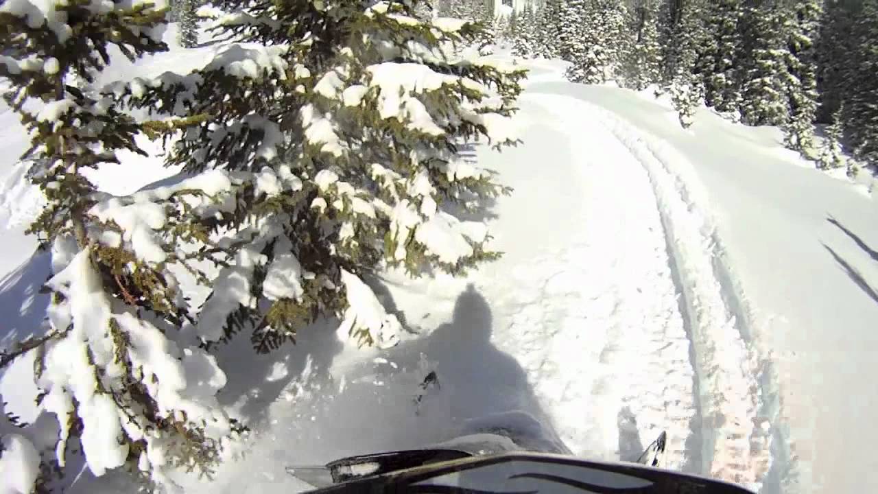 Rabbit Ears Snowmobiling - YouTube