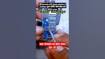 how to kachoda A27 #dead #solution #problem & water 😭demag/kachoda a27 #fullsorting #problem 🤔#short