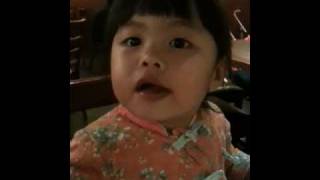Video Thumbnail for Meryl sang me a birthday song