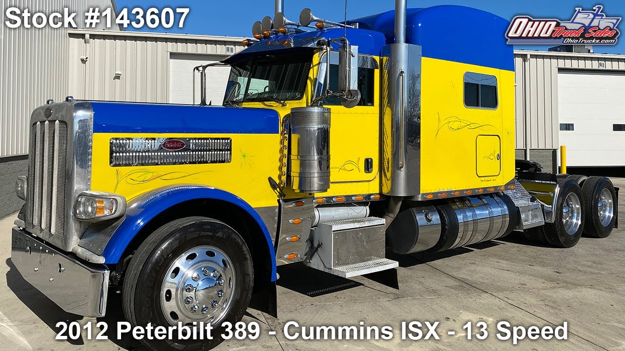 2012 PETERBILT 389 143607 SOLD YouTube