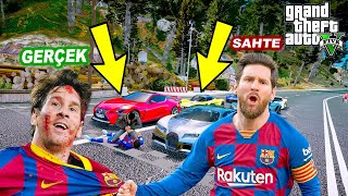 GERÇEK MESSİ VE SAHTE MESSİ SÜPER ARABALARLA ANAHTARINA YARIŞIYOR!(KAVGA ETTİLER!!) - GTA 5