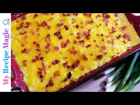 Cheesy Mashed Potato Casserole