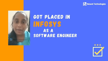 Besant Technologies Review | Sangavai Got Placed in Infosys | Best Software Testing Course Bangalore