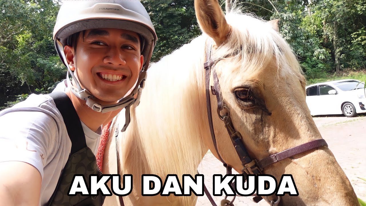 AKU DAN KUDA 😂 MASUK HUTAN NAIK KUDA 🐴