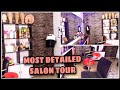 HAIR SALON TOUR AND PRICES OF EQUIPMENTS... detailed hair salon tour