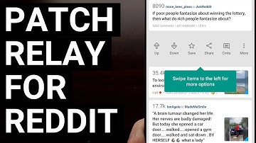 How to Patch Relay for Reddit to Work After the New API Changes