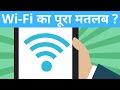 Wi-Fi ka matlab kya hai। Wi-Fi ka Full Form kya hota hai। Hindi ।
