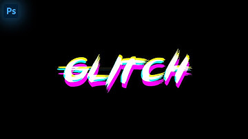 HOW TO CREATE GLITCH TEXT IN PHOTOSHOP 2021! Awesome Glitch Effects🔥🔥