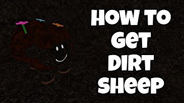 How to Get Dirt Sheep in Find the Sheep Roblox | dirt sheep