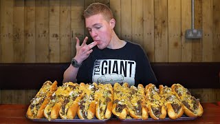 THE IMPOSSIBLE PHILLY CHEESESTEAK CHALLENGE! | Man vs Food