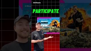 @MrBeast BEAST GAMES SEASON 2 APPLICATION OPEN 🙏😱 ANYONE CAN APPLY 😱 #mrbeast #shorts #beastgames