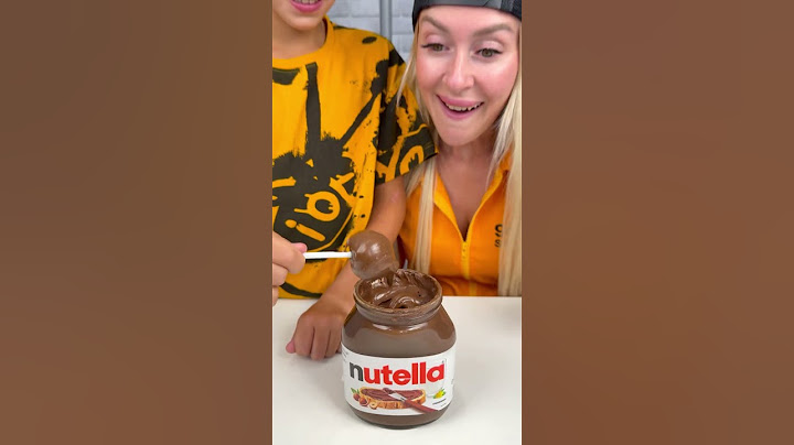 Chupa Chups and Nutella #shorts by Leisi Family