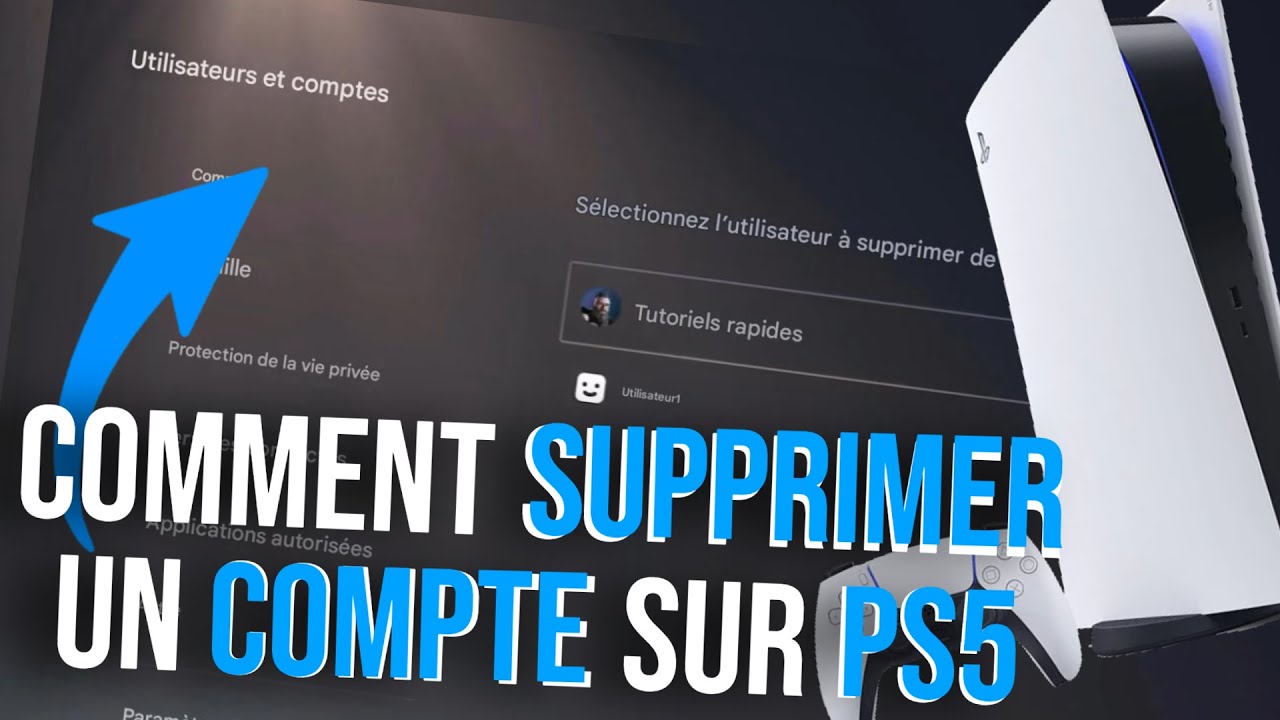 Comment supprimer un compte sur PS5 (2025) - YouTube