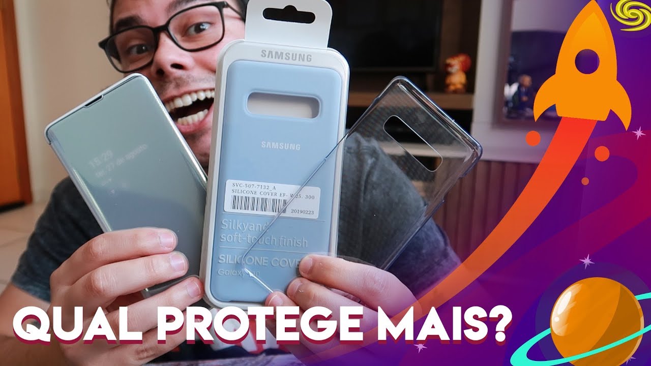 QUAL A MELHOR CAPA PROTETORA PARA O SAMSUNG GALAXY S10 PLUS? #16 - YouTube