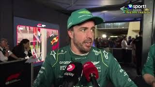 Fernando Alonso Bahrain GP 2023 Post Race Interview #f1