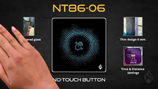NT86-06 Ultra Thin Design Touchless Exit button