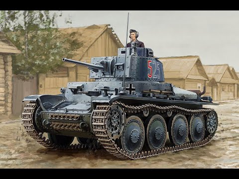 Немецкие танки Pz.Kpfw.38(t)