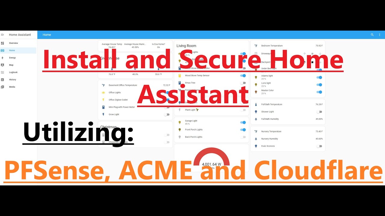 Install and Secure Home Assistant with PFSENSE, ACME Certs, and