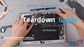 Microsoft Surface Pro 7 Teardown