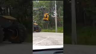 Colheitadeira Florestal Ponsse.