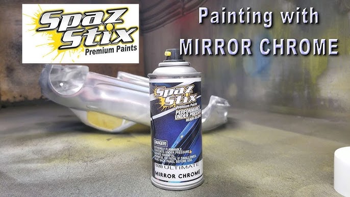 Spaz Stix - Ultimate Mirror Chrome Aerosol Paint, 3.5oz Can