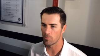 Rangers ace Cole Hamels talks about his All-Star appearance