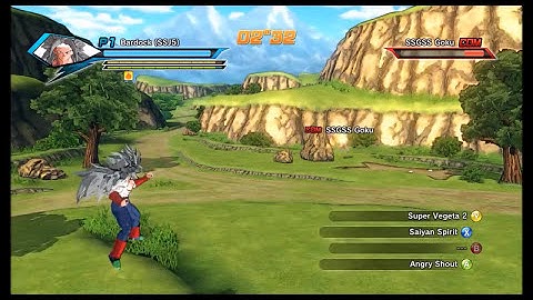 Dragon Ball Xenoverse (PC): SSJ5 Bardock Vs. SSGSS Goku Gameplay [MOD]