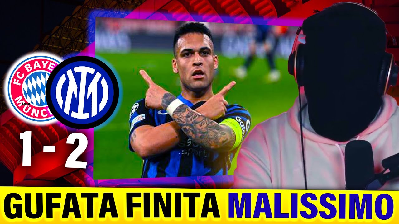 [GUFATA FINITA MALISSIMO] REACTION DI UN MILANISTA A BAYERN MONACO - INTER: 1-2