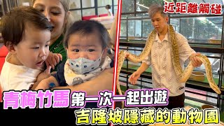 xixi和青梅竹馬第一次出遊KL！你聽過所有動物都可以摸的動物園嗎？帶你們去見識！