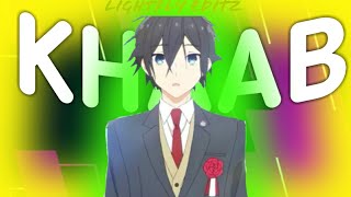 Secret Khaab Love Anime Edit Miyamura & Hori