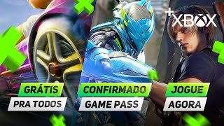 JOGUE AGORA esse NOVO JOGO GRÁTIS PRA SEMPRE NO XBOX e NOVOS JOGOS  CONFIRMADOS no GAME PASS! 