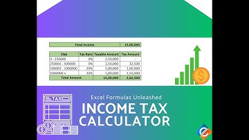 Excel Income Tax Calculator: Build Dynamic Tax Calculation! 🚀📊