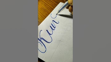 Kundan Name calligraphy #art #shortsfeed #youtubeshorts #shorts