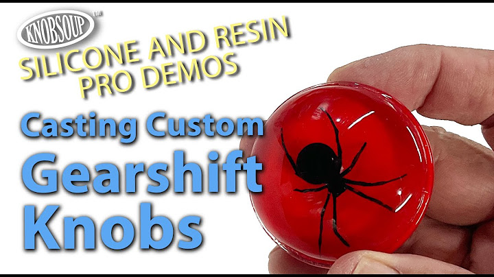 How to make a custom resin gearshift knob