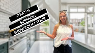 **SNEAK PEEK** Come visit the Stratus Surface Showroom in Kent with us!