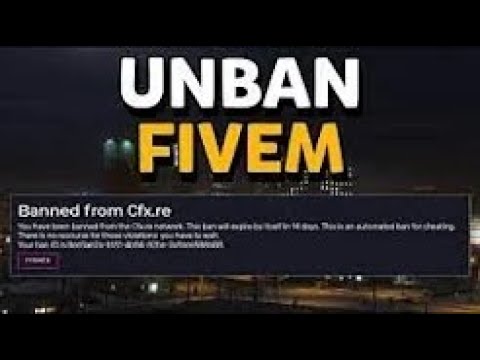 FIVEM HOW TO UNBAN  OFFICIAL RE SPOOFER 