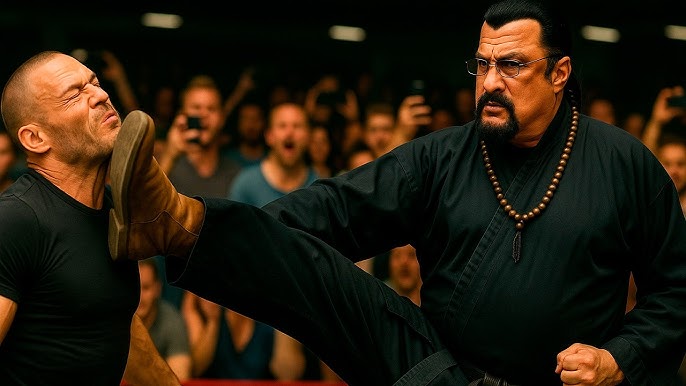 Arrogant Fighter Mocked Steven Seagal—Seconds Later He Was on the Floor  Silent - YouTube