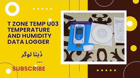 Temperature and Humidity Data Logger (multi-use)|Temp U03|T Labs Pakistan|www.tlabs.pk