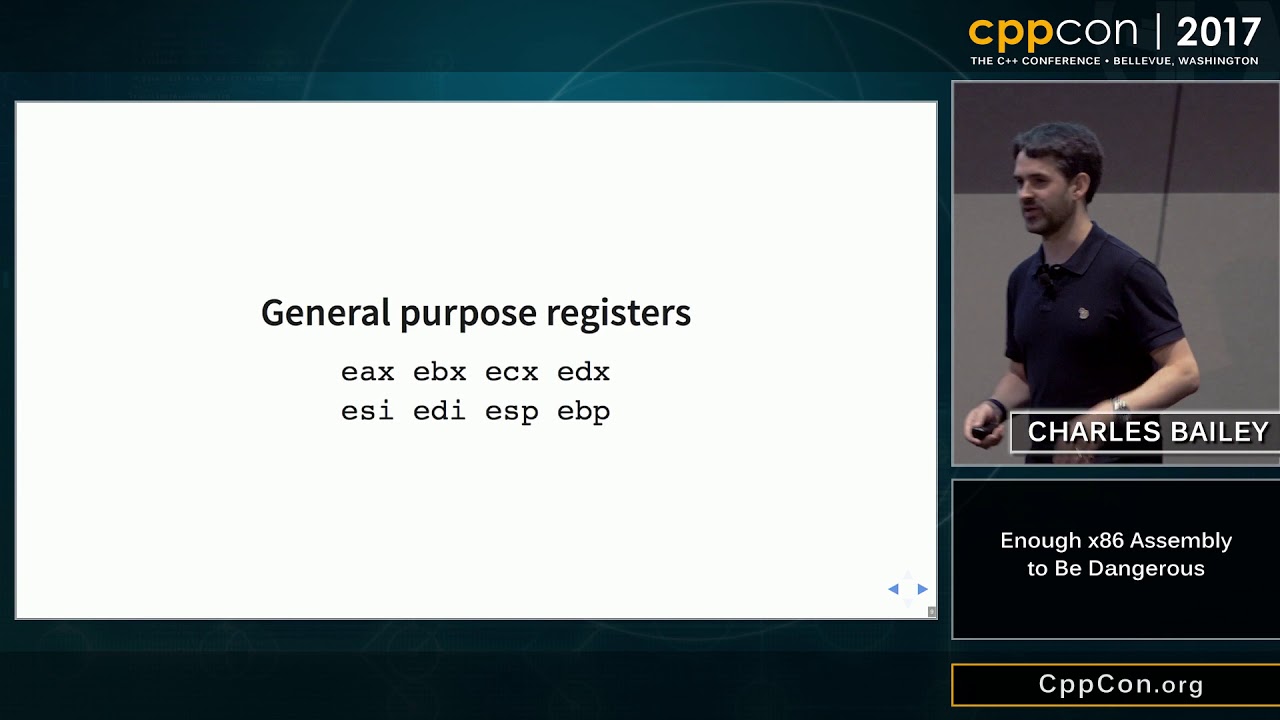 CppCon 2017 Enough x86 Assembly to Be Dangerous - YouTube