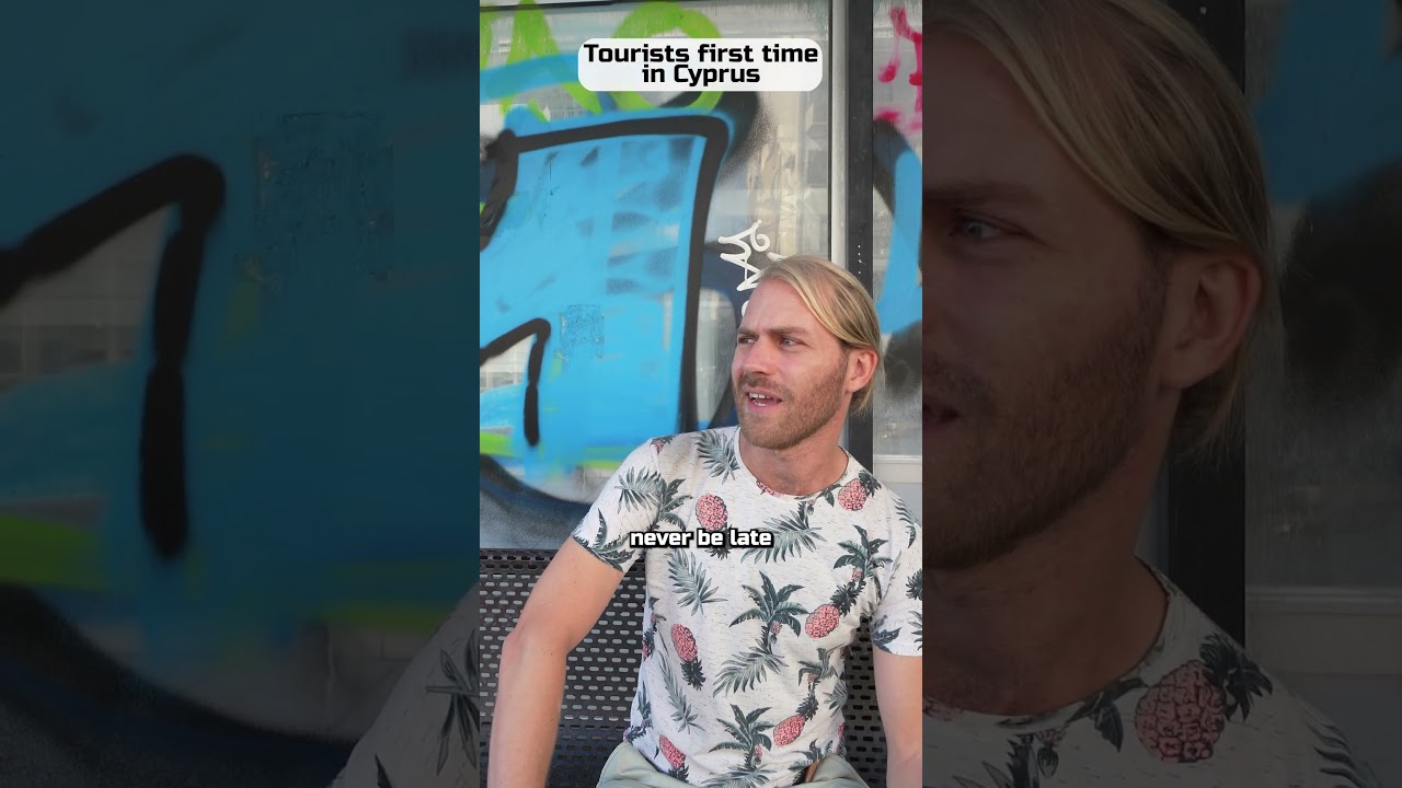 Tourists first time in Cyprus 🚌😫