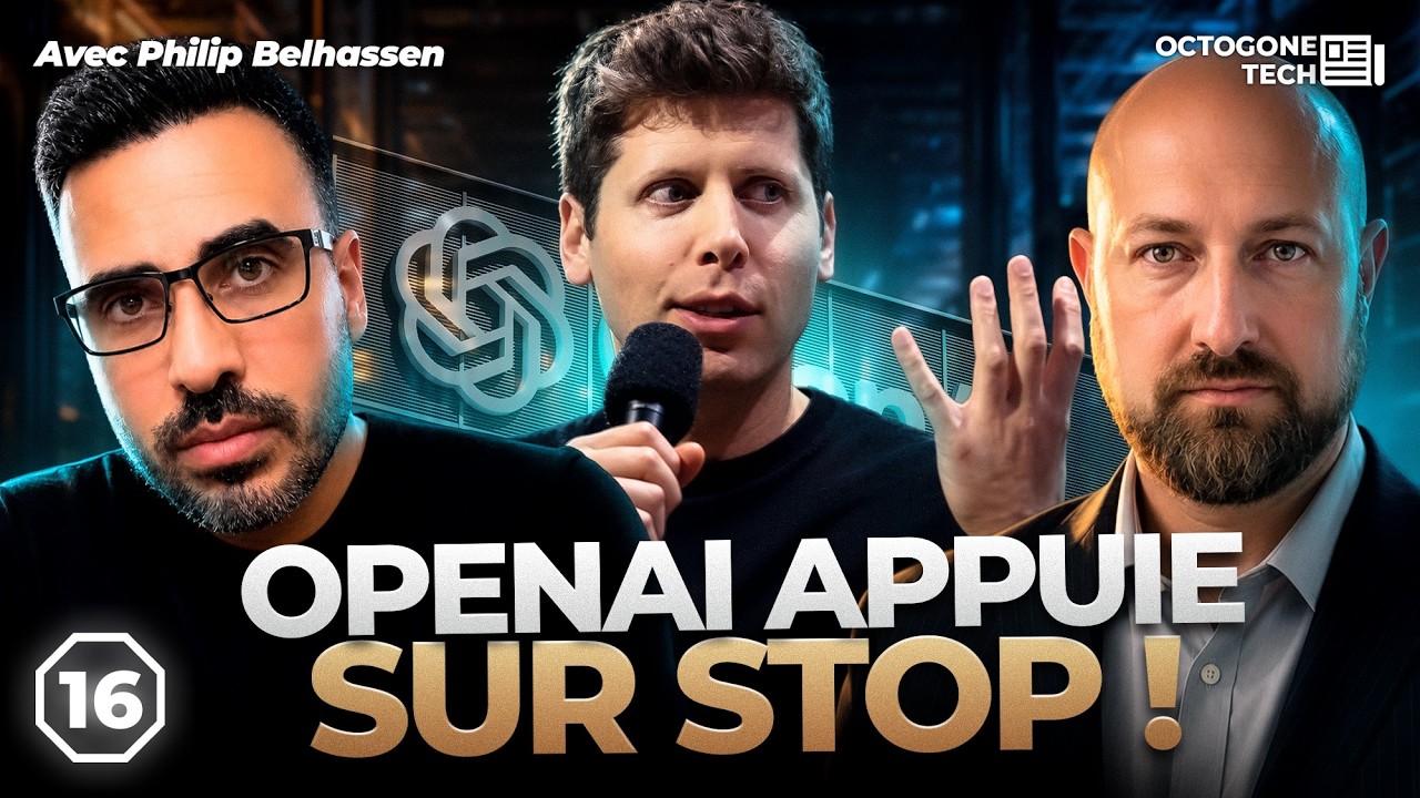 OpenAI freine brutalement… pendant que la Chine rattrape les États-Unis | Octogone Tech #16